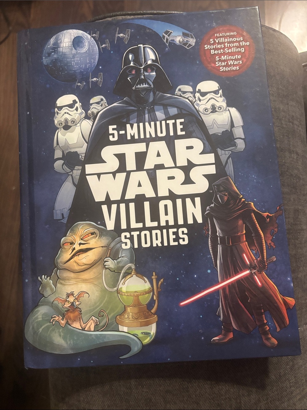 Star Wars 5 minute Illustrated Villain Stories Hard Cover